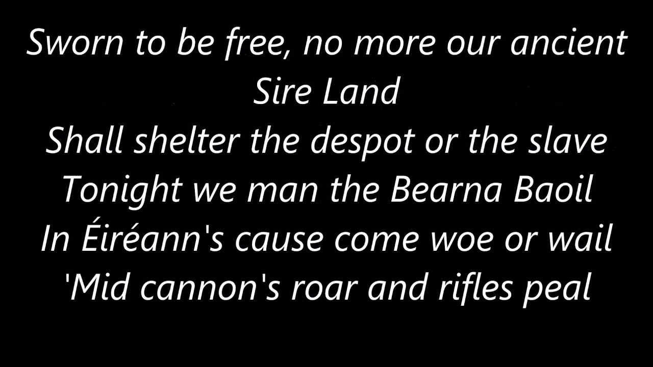 The Soldier's Song - The Irish Ramblers [Lyrics]