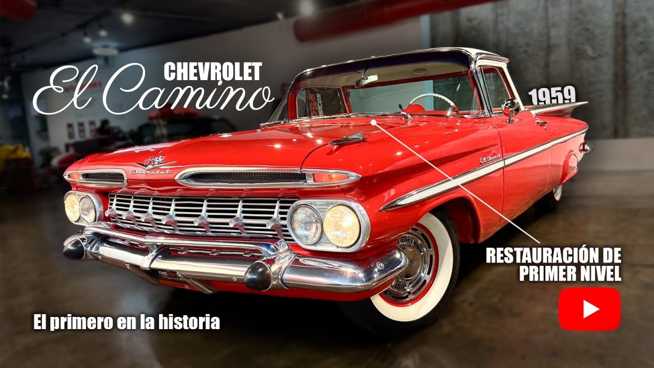¿Cómo puede estar así? Chevrolet El Camino 1959 “CALIDAD MUSEO” | En Venta | Reyes de los Clásicos 