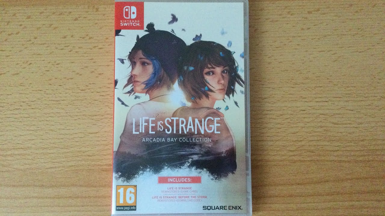 Life is Strange Arcadia Bay Collection Nintendo Switch unboxing