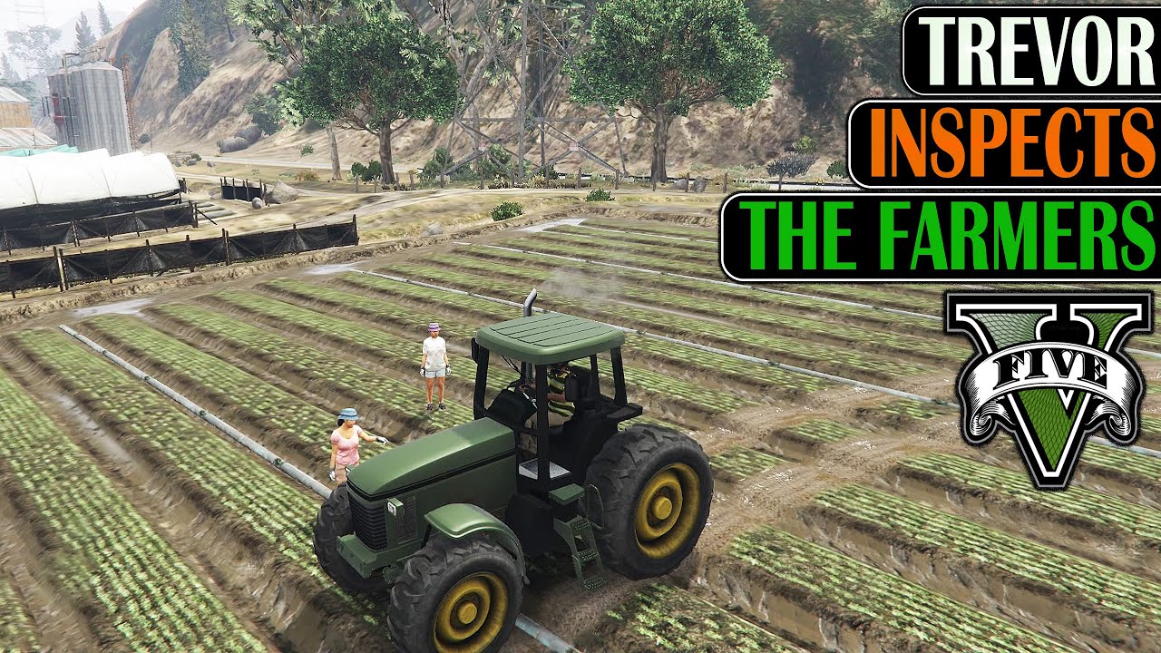 Trevor Visiting Farmers