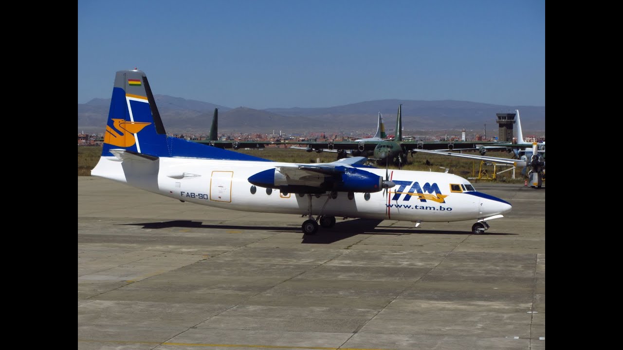 TAM Bolivia F-27-400M  - Flight from La Paz El Alto Internacional (LPB) to Uyuni Joya Andina (UYU)