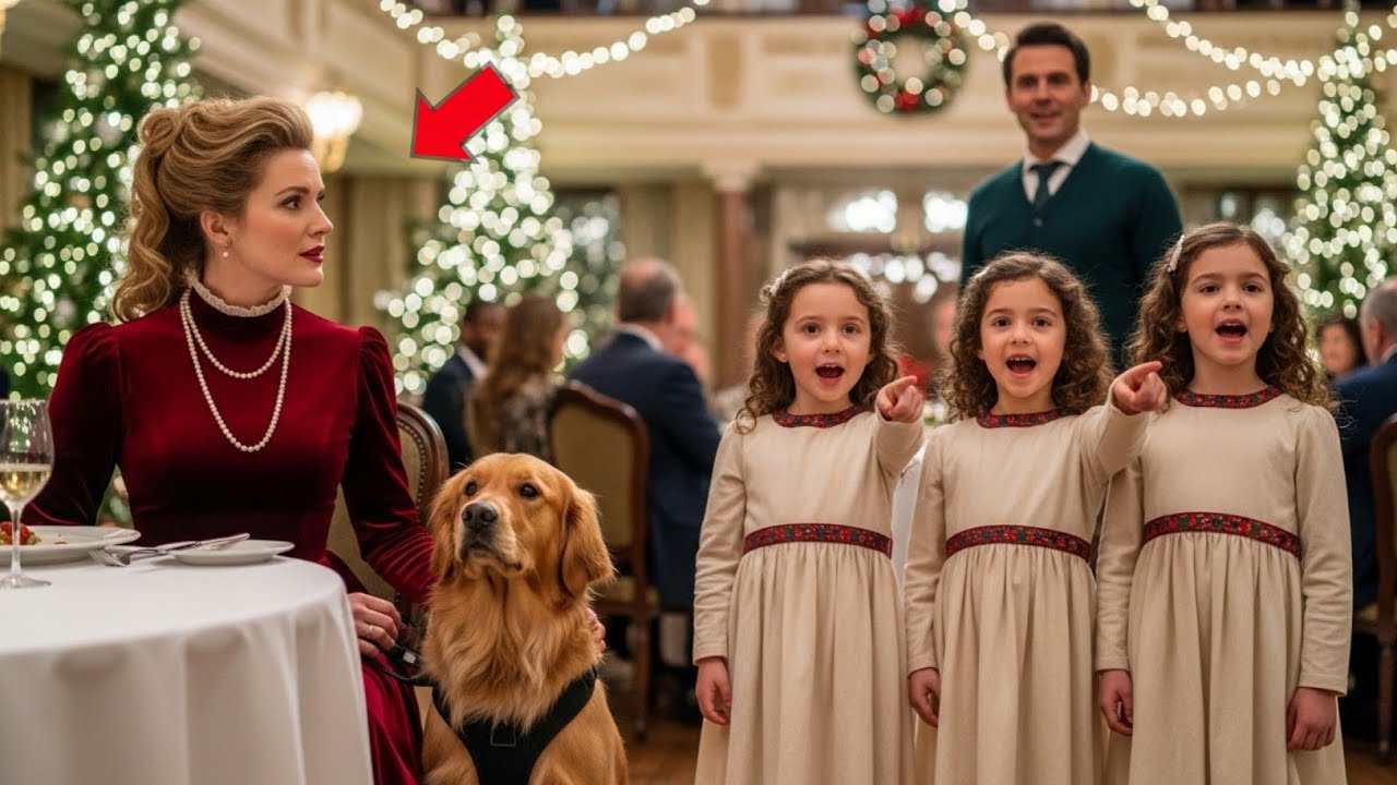 Blind woman stood up Christmas dinner—until triplets said 