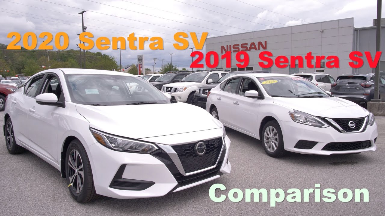 2019 Sentra vs 2020 Sentra Comparison|2020 Nissan Sentra Upgrades! Amazing 2020 Sedan!