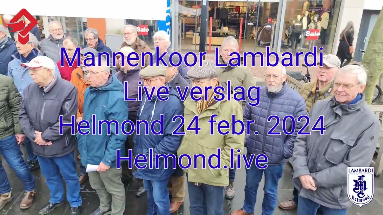 Mannenkoor Lambardi l Live verslag l Helmond
