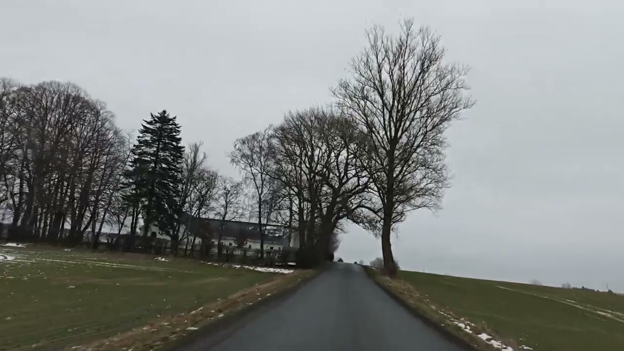 Driving in my car from Holløse to Rislev Denmark. 4K 2160p. 05/02-2026