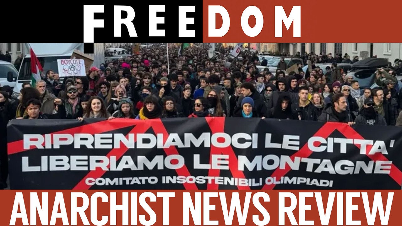 Anarchist News Review: Activists cleared and Andy arrested? Huh.