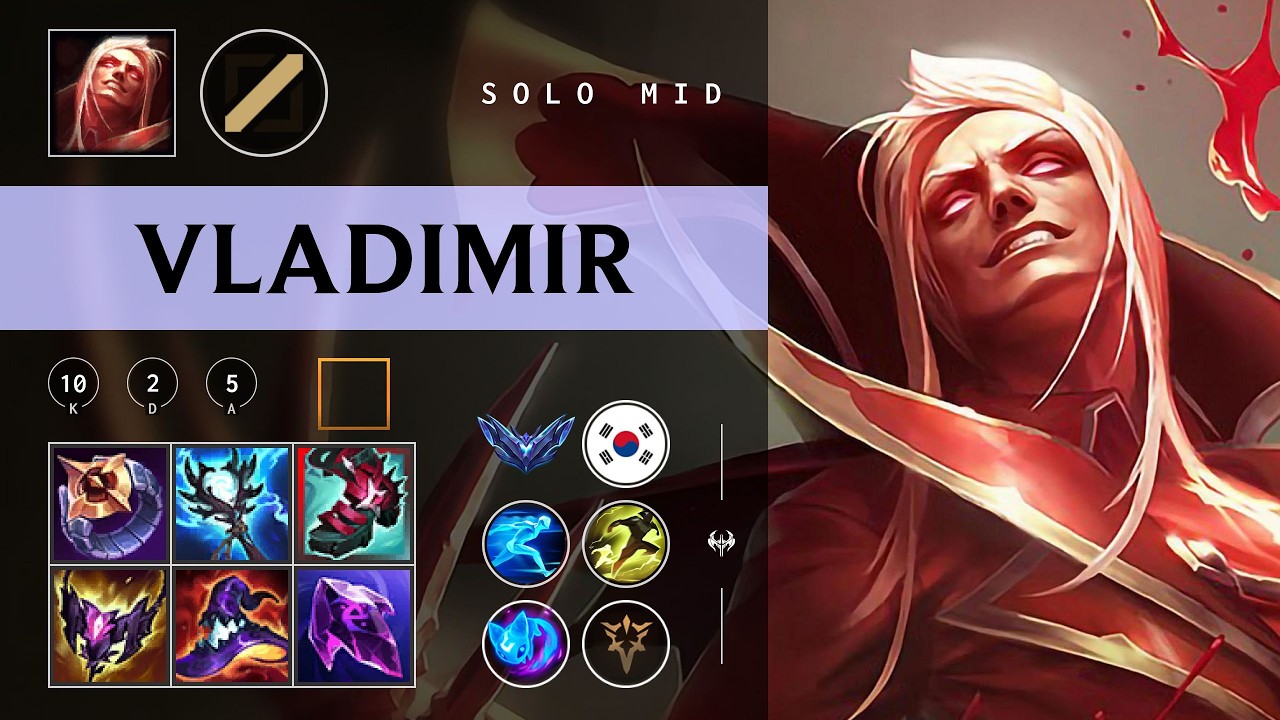 Vladimir Mid vs Zed - KR Diamond Patch 26.03