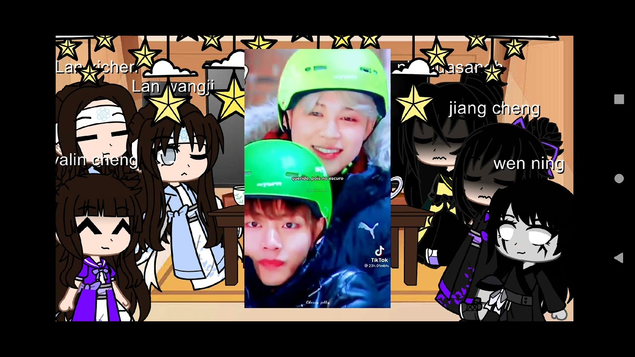 MDZS react a wei wuxian as Jimin ( amizade de taehyung  e  Jimin) obg pelos 118 inscritos amo vcs