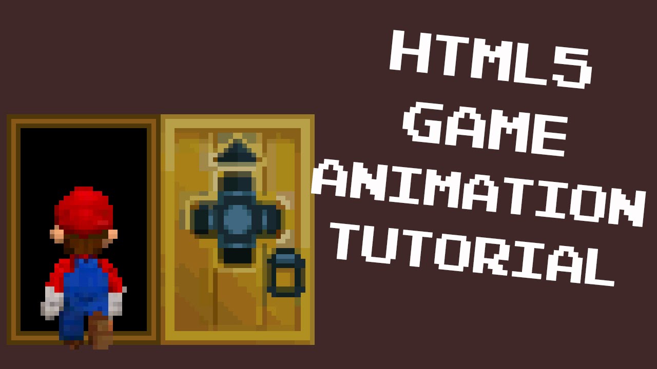 Easy HTML5 Canvas Animation from Sprite Sheet (New Super Mario)