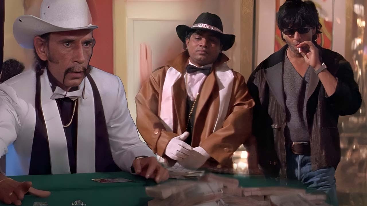 चालीस लाख के हीरे चोरी हो गए -  Best comedy Scene - Baadshah Movie - Shahrukh Khan - Johny Lever