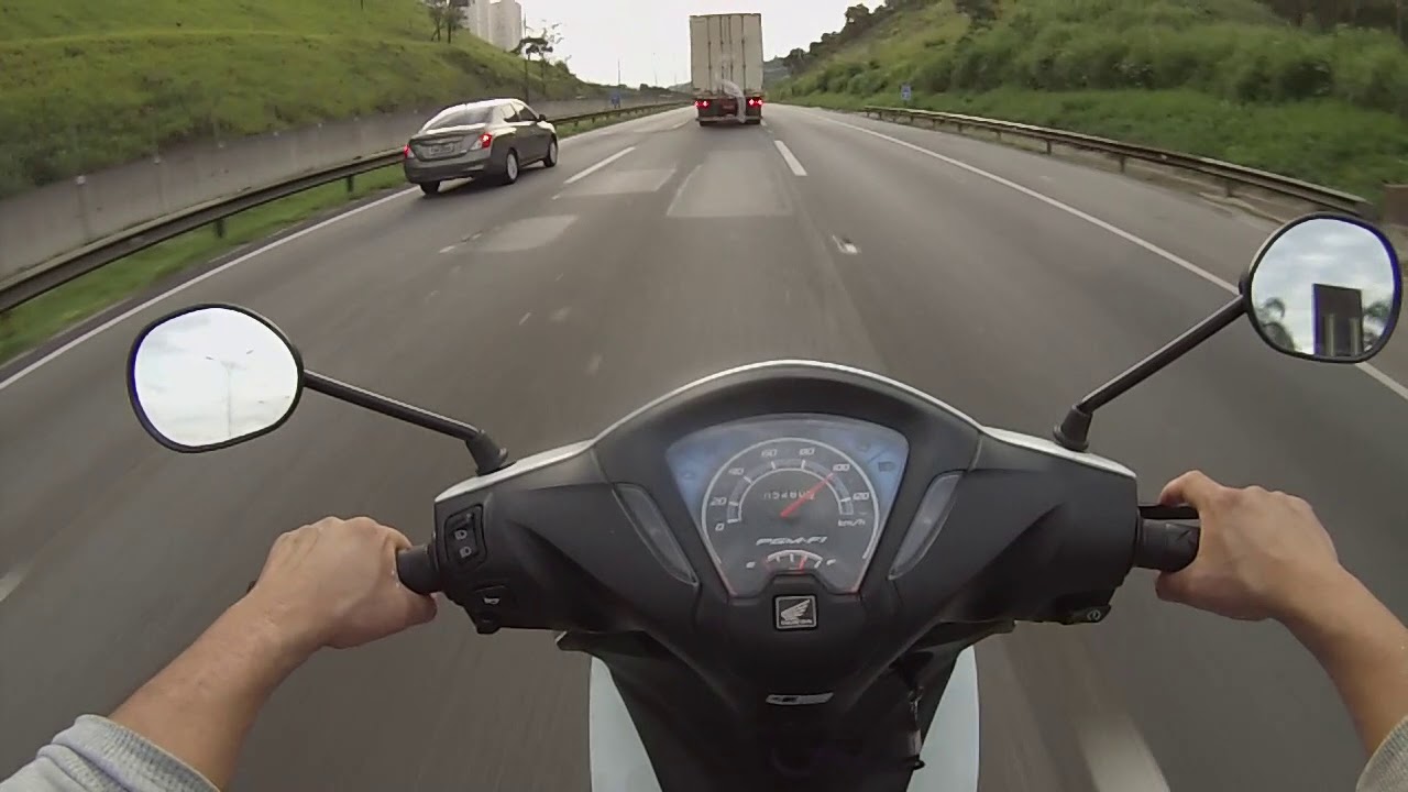 Nova biz 110i a ideal para todo dia no transito