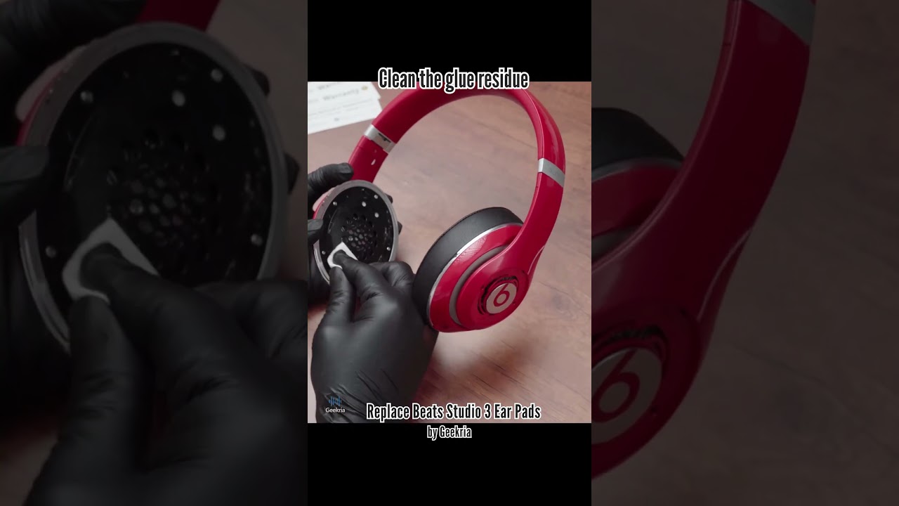 Как заменить амбушюры наушников Beats Studio 3 | Geekria