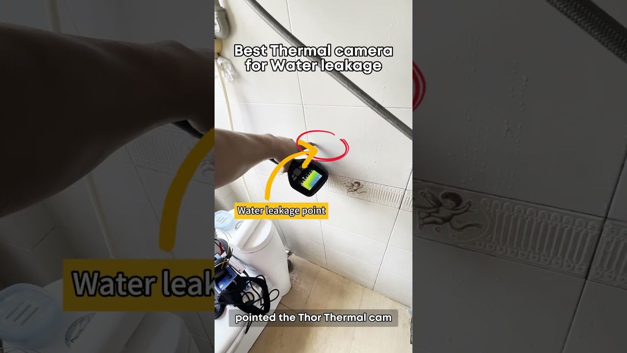 Best Thermal camera for Water leakage #thermal