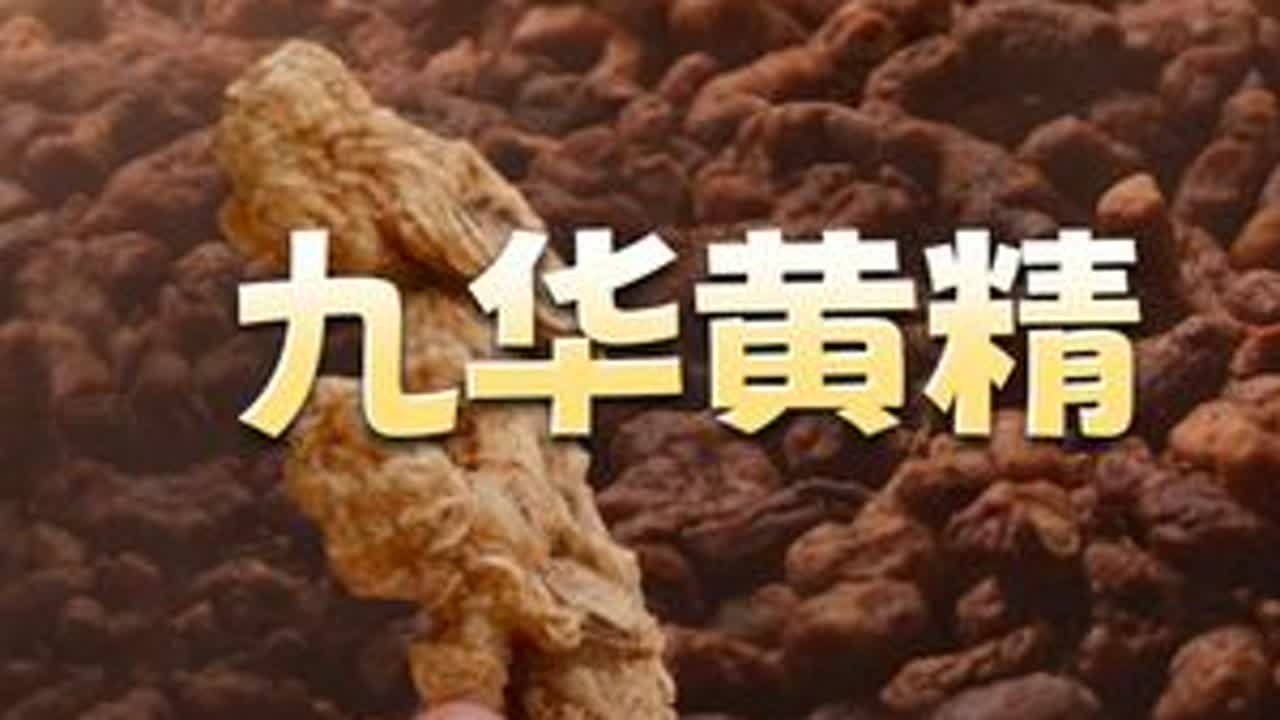 九华黄精 家有万贯，不如黄精一两~#大自然对中国城市的偏爱 #打工人吃啥 #特色农产品 #养生 #黄精