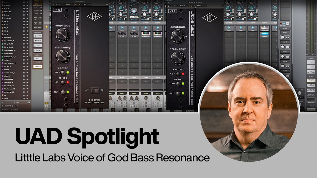 UAD Voice of God: NAJLEPSZA wtyczka do miksowania basu i wokalu w niskich częstotliwościach | Sam...