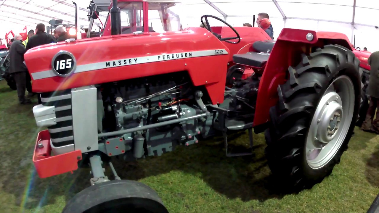 1975 Massey Ferguson 165 3.5 Litre 4-Cyl Diesel Tractor (58HP)