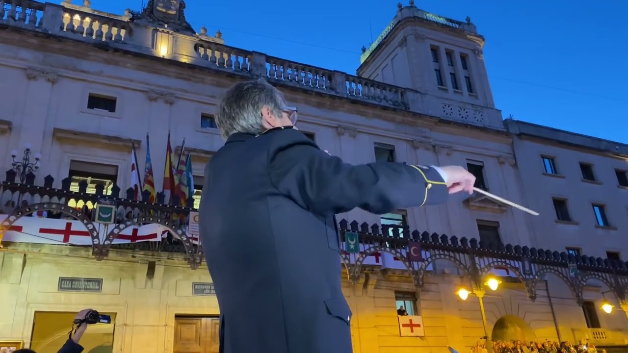 Interpretación del Himno de Fiestas de Alcoy 2022