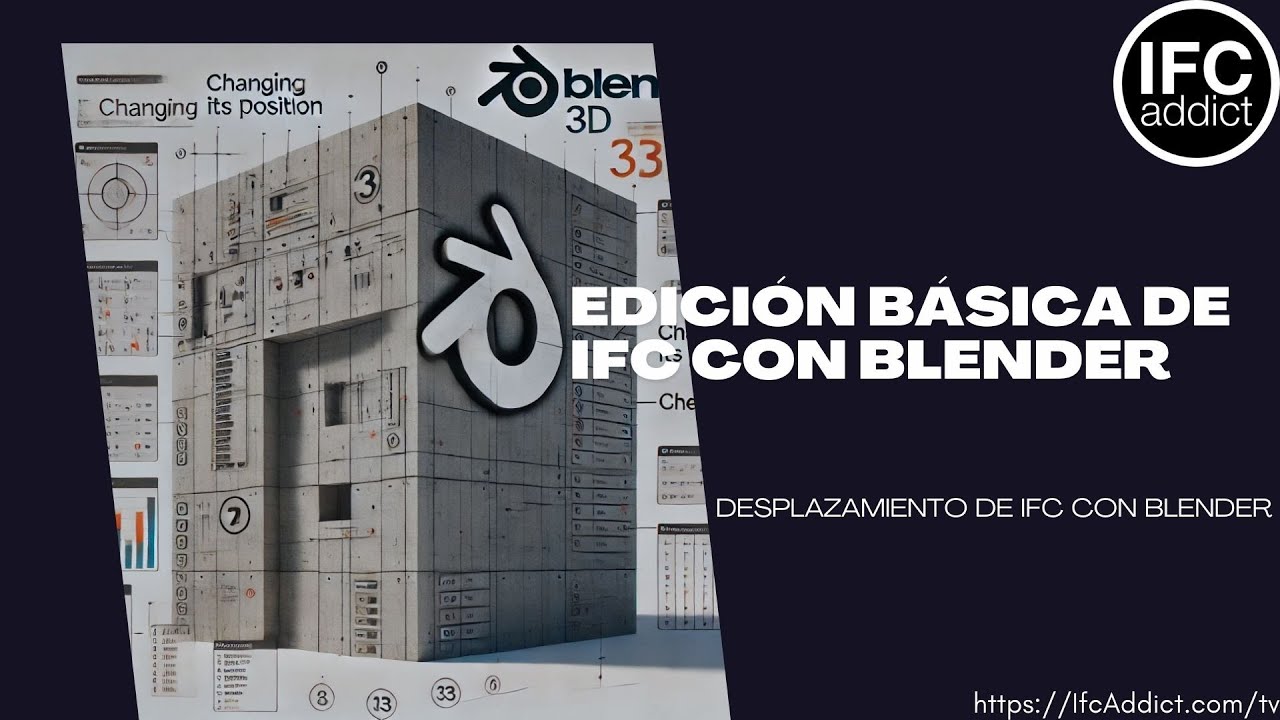 Edición básica de IFC con Blender