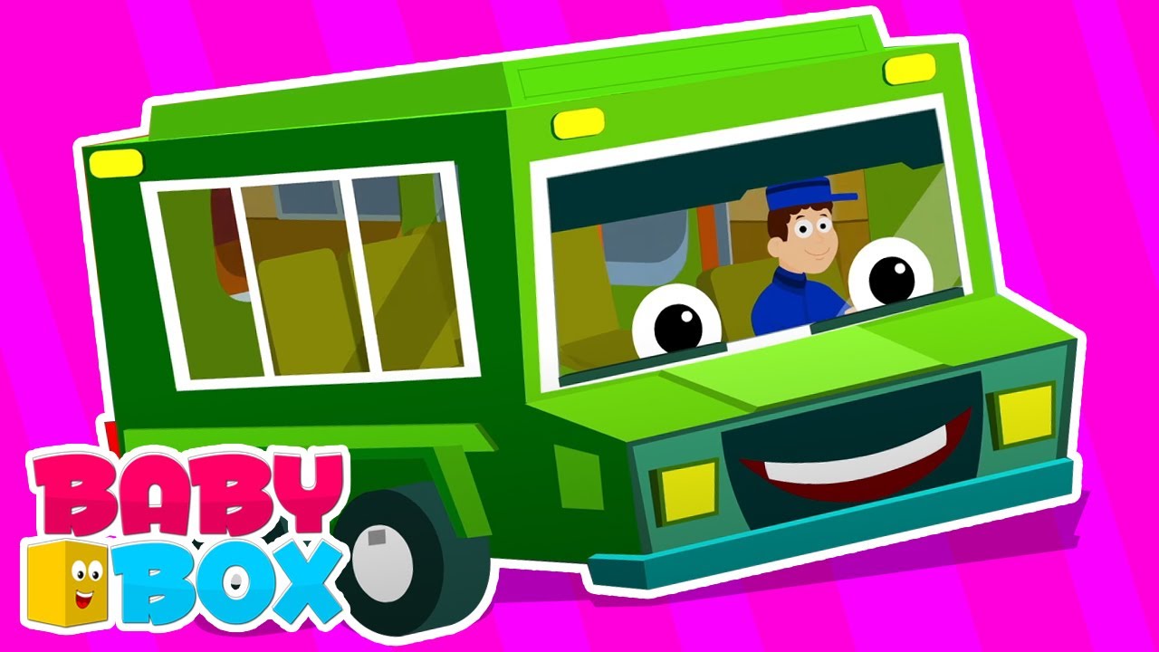 Ruedas en el bus | Canciones infantiles | Musica para bebes | Baby Box Español | Educación