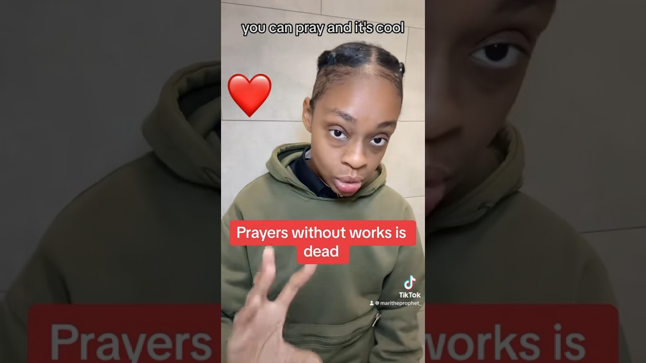 Prayer without works is dead 🥰 #god #learning #prayer #work #success #motivation #mindset