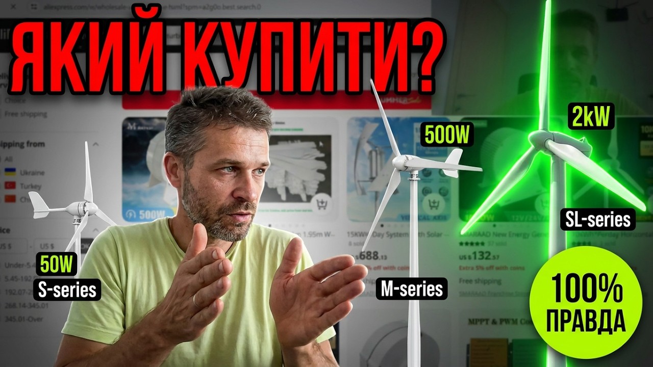 Вся правда про китайські вітряки - які можна купляти, а які треба оминати стороною.