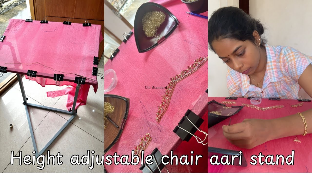 📍ഇത് കണ്ടു നോക്കിയിട്ട് മാത്രം വാങ്ങിക്കു. ..2 in 1 Height adjustable aari stand |square aari stand|
