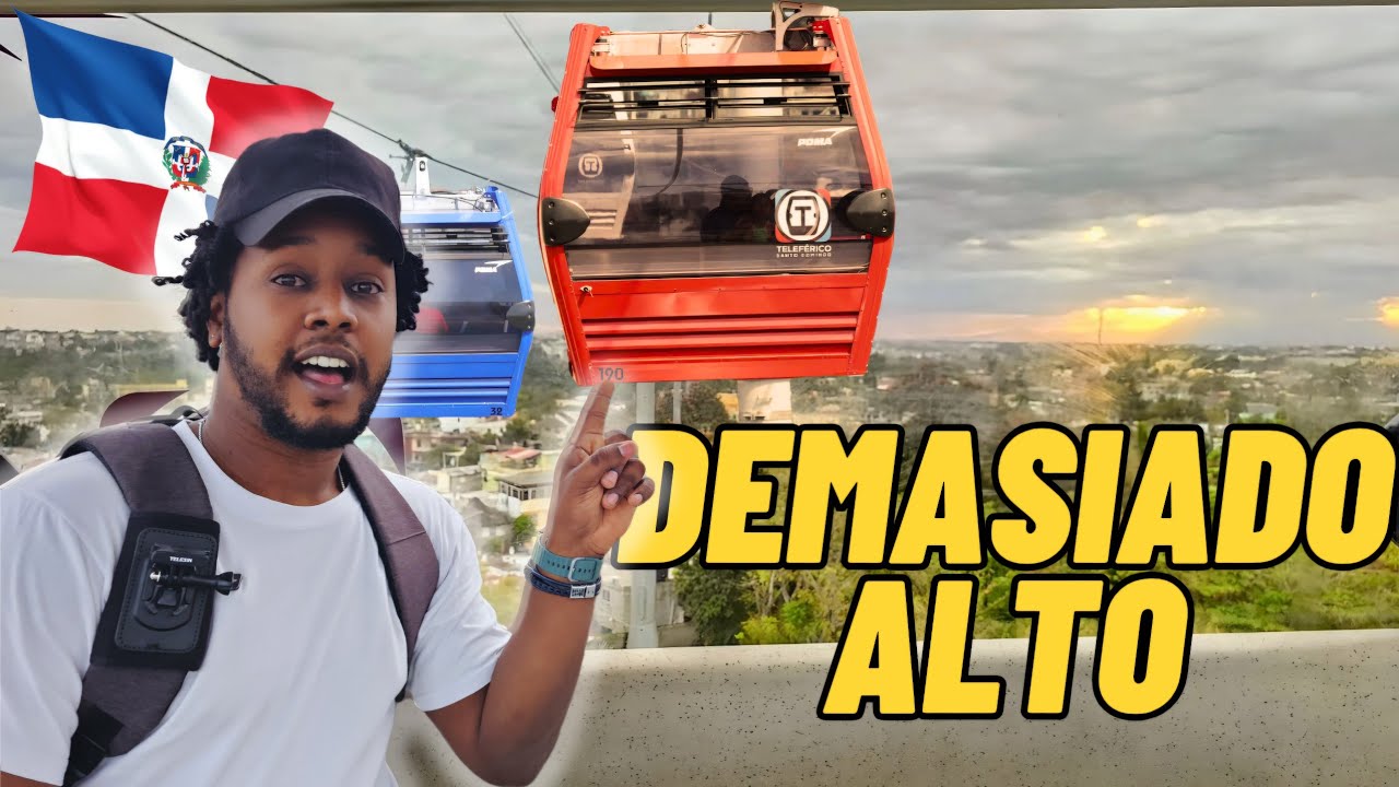 ¡SUBÍ al Teleférico de Santo Domingo y esto fue lo que pasó! 😱🚠