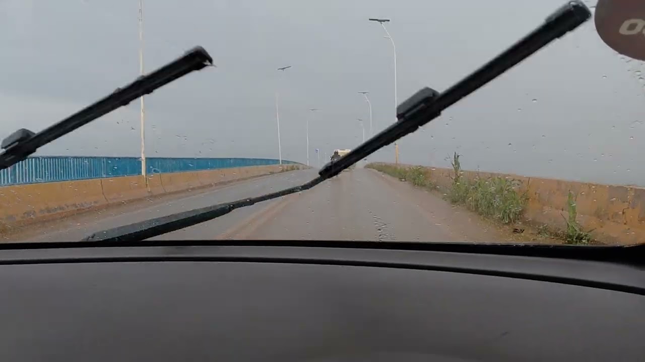 Chegando em porto velho Rondônia. BR319 na ponte do Rio madeira. 