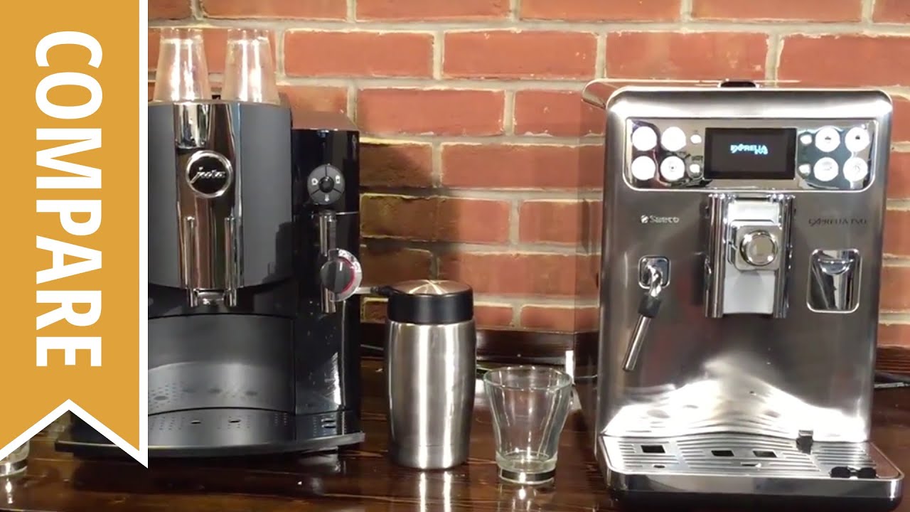 Compare: Saeco Exprelia Evo and Jura Impressa C9 Espresso Machines