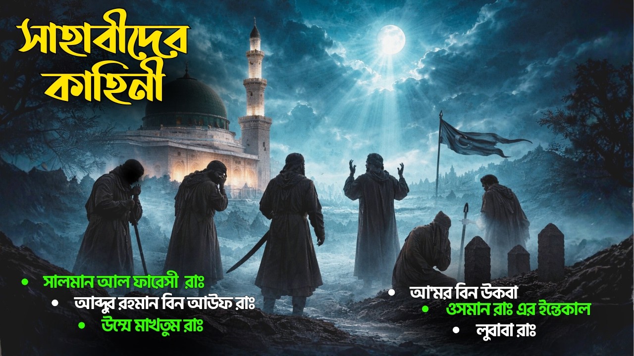 সাহাবীদের ঘটনা | সালমান আল ফারেসী রাঃ থেকে ওসমান রাঃ এর শাহাদাত | Islamic History Bangla