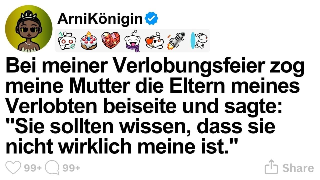 [GANZE STORY] Bei meiner Verlobungsfeier zog meine Mutter die Eltern meines Verlobten beiseite un
