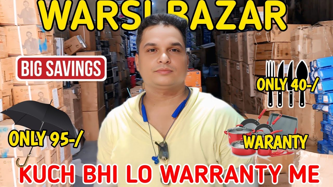 Kuch bhi Lo Waranty Mein | Warsi Bazar | Big Savings Sale | Mumbra Market