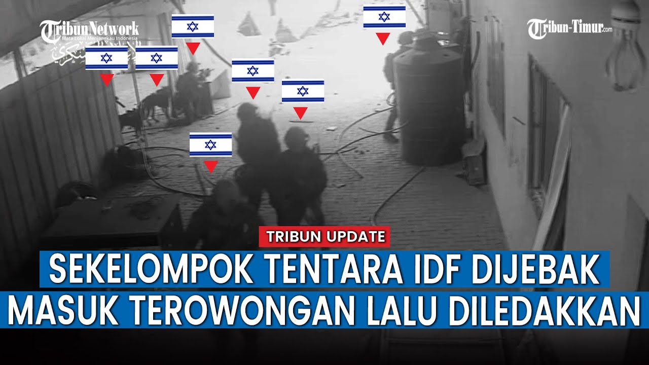 Brigade Al Qassam Jebak Tentara Israel, Dipancing Masuk Terowongan Lalu Diledakkan