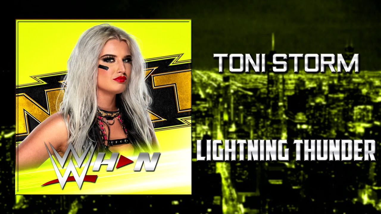 NXT: Toni Storm - Lightning Thunder [Entrance Theme] + AE (Arena Effects)