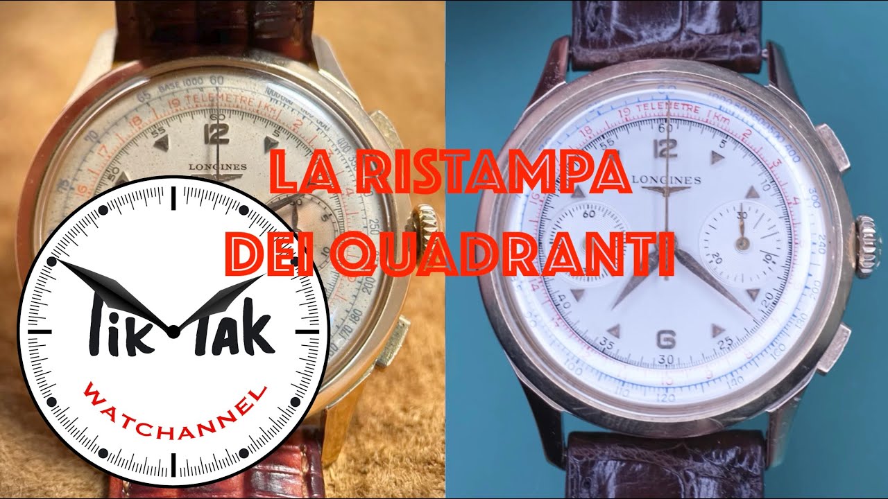 Parliamo di ristampe dei quadranti