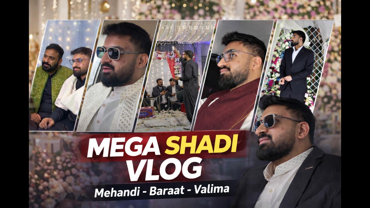 MEGA SHADI VLOG 🇵🇰 | Punjab Ki Shaadi, Shopping & Desi Culture 🔔🎉