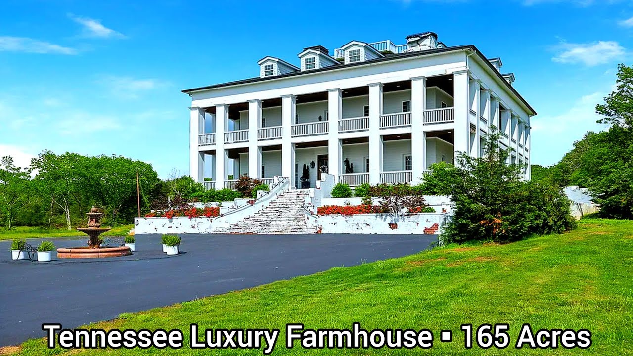 Tennessee Farms For Sale | 165 Acres | Tennessee Land For Sale | 2-Barns | 3-Ponds | Guest Houses