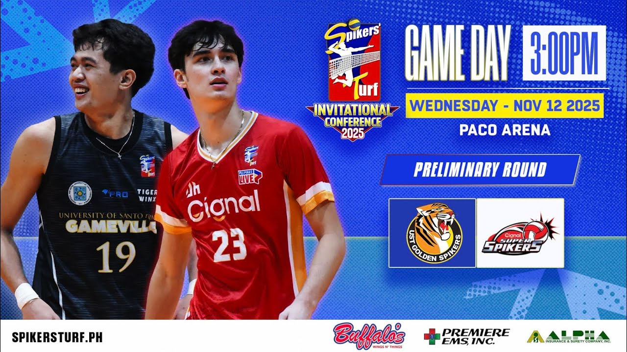 UST-GAMEVILLE vs. CIGNAL - Full Match | Preliminaries | 2025 Spikers' Turf Invitational Conference