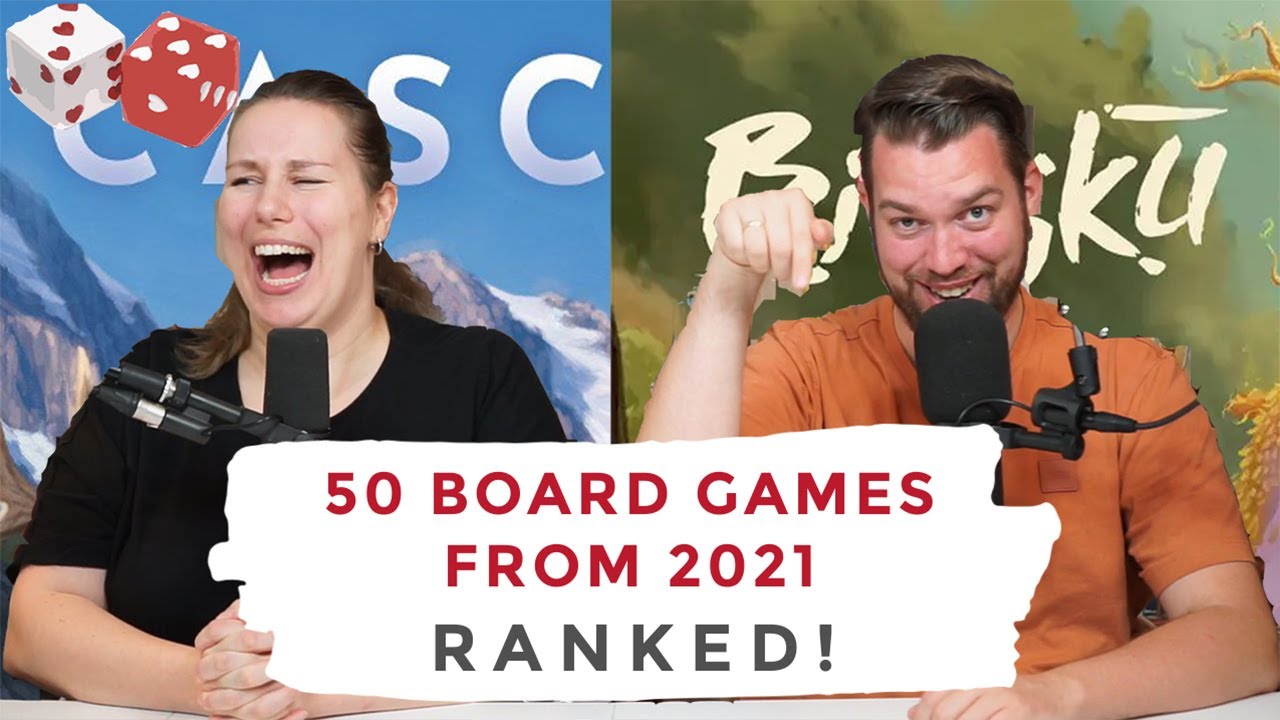 We RANK 50 Board Games from 2021