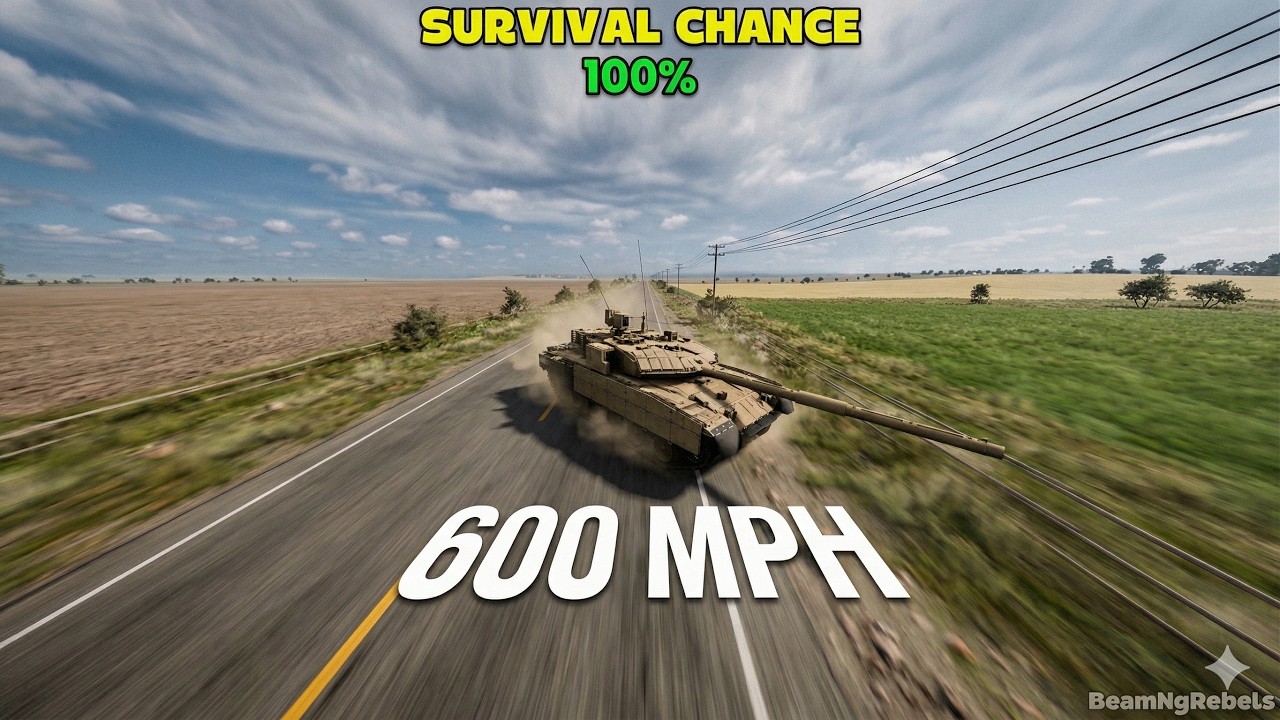 Can Any Vehicle Survive 600 MPH? 🚀 Extreme Crash Test | BeamNG.drive | B2 Spirit Bomber🤣⚰️
