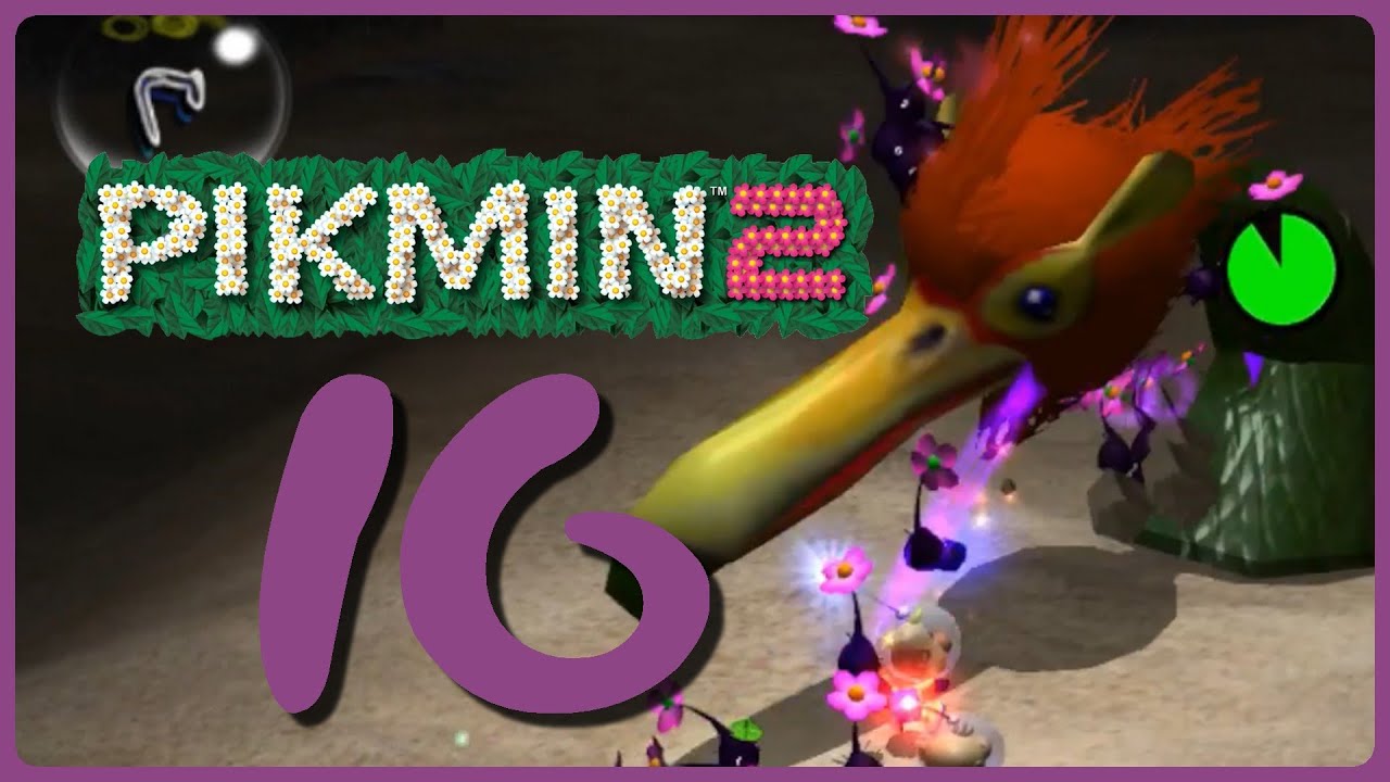 PIKMIN 2 # 16 💎 Хохлатый снегопад: Конец долгого дня!
