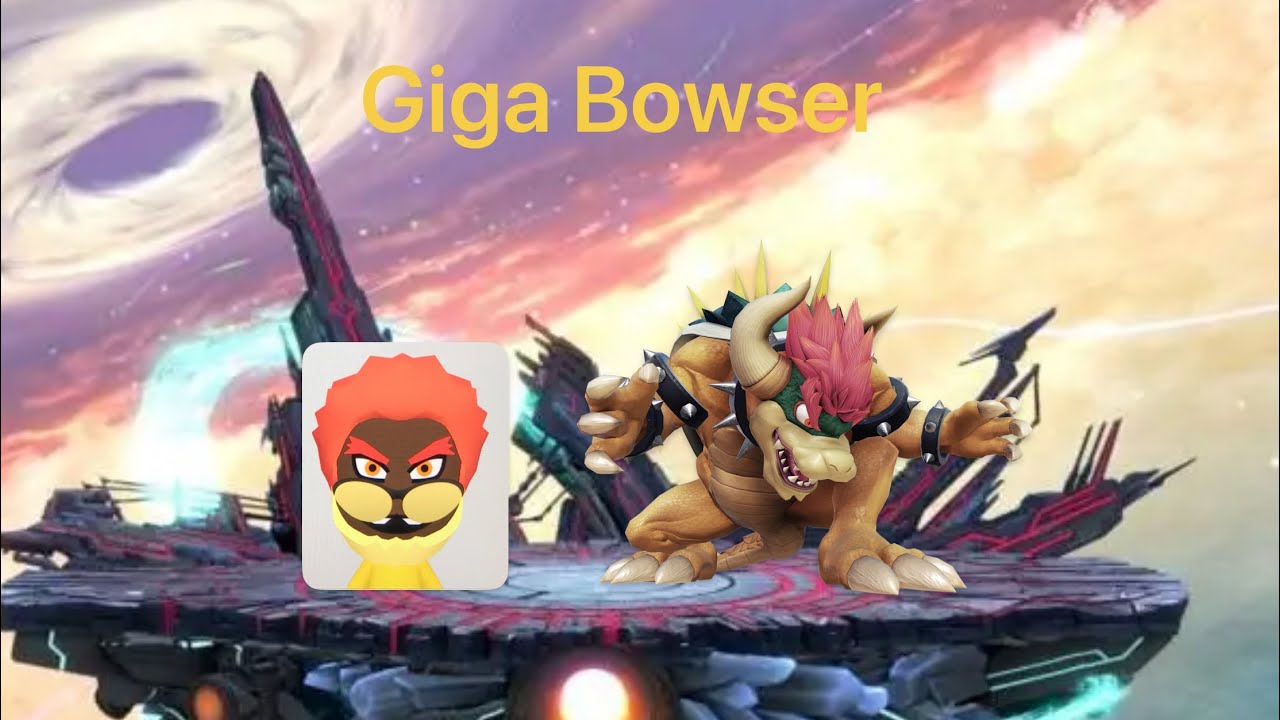 Mii Maker: Let Make Giga Bowser Mii