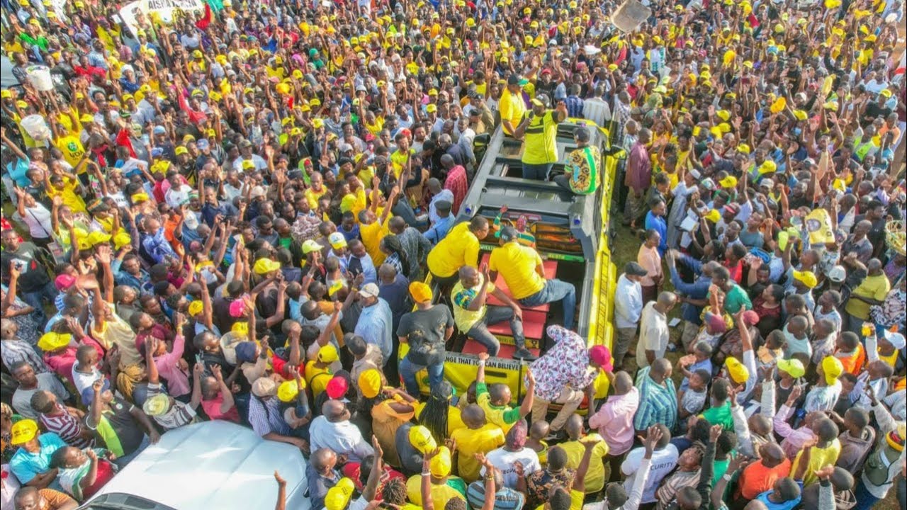 LIVE!! DP RUTO & HIS KENYA KWANZA BRIGADE IN MIKINDANI, MOMBASA COUNTY!!