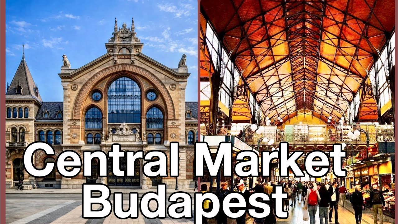 CENTRAL MARKET HALL BUDAPEST, HUNGRY # WALKING TOUR 