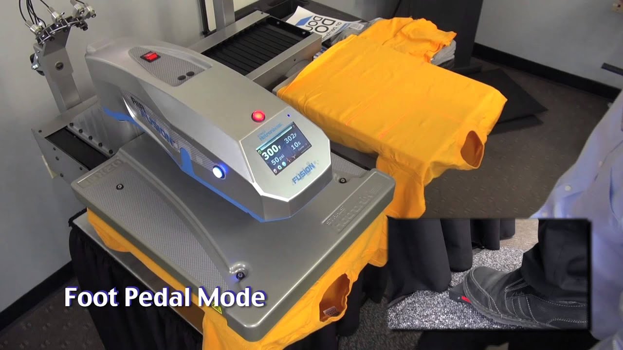 Clearly The Smartest Heat Press - Hotronix® Dual Air Fusion