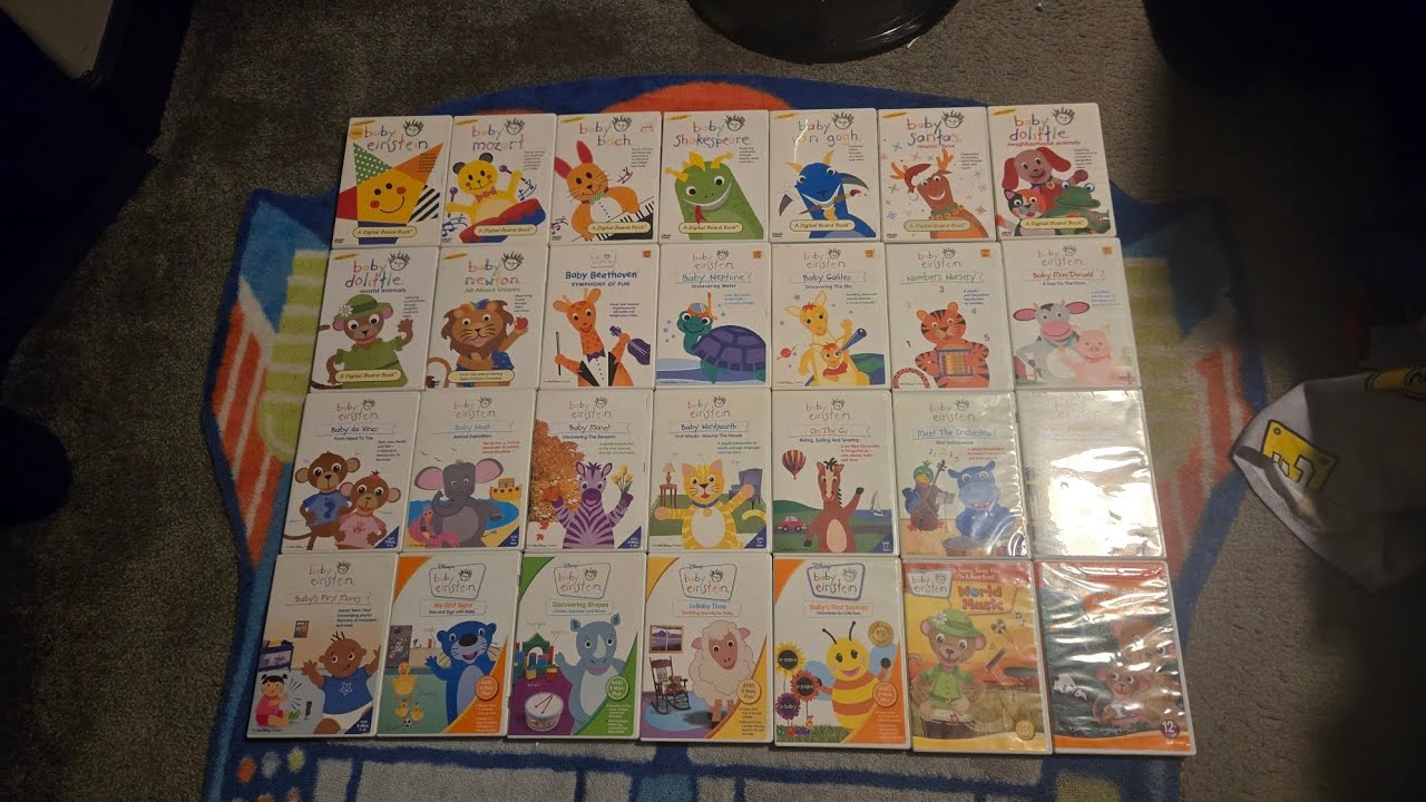 My Complete Baby Einstein First Edition DVD Collection