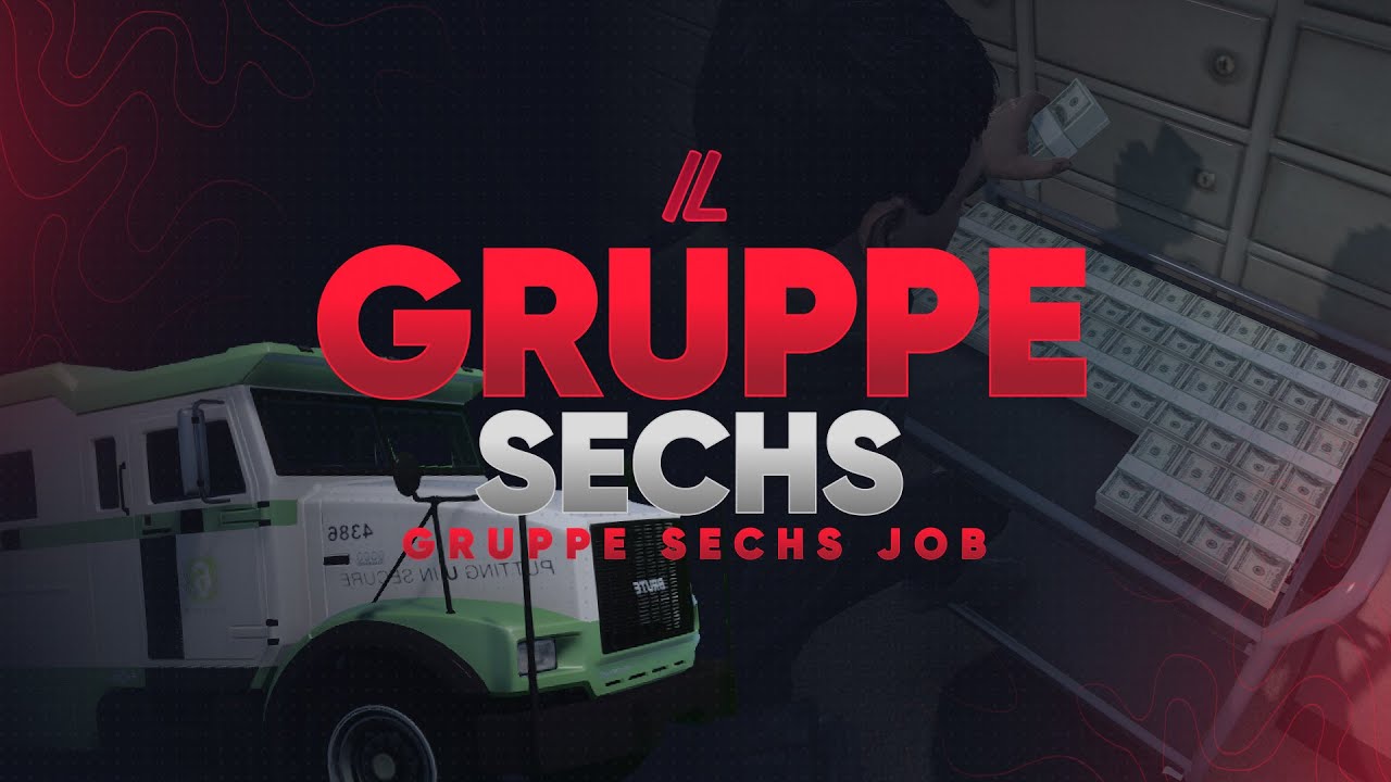 Multiplayer Gruppe Sechs Job and Heist [FIVEM] [QBCore & ESX & vRP & STANDALONE ]