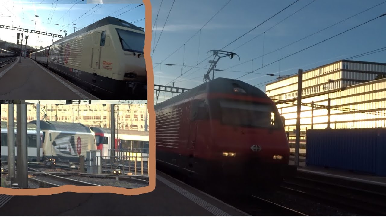 Abfahrt des IC81 nach Interlaken Ost am Zürich HB