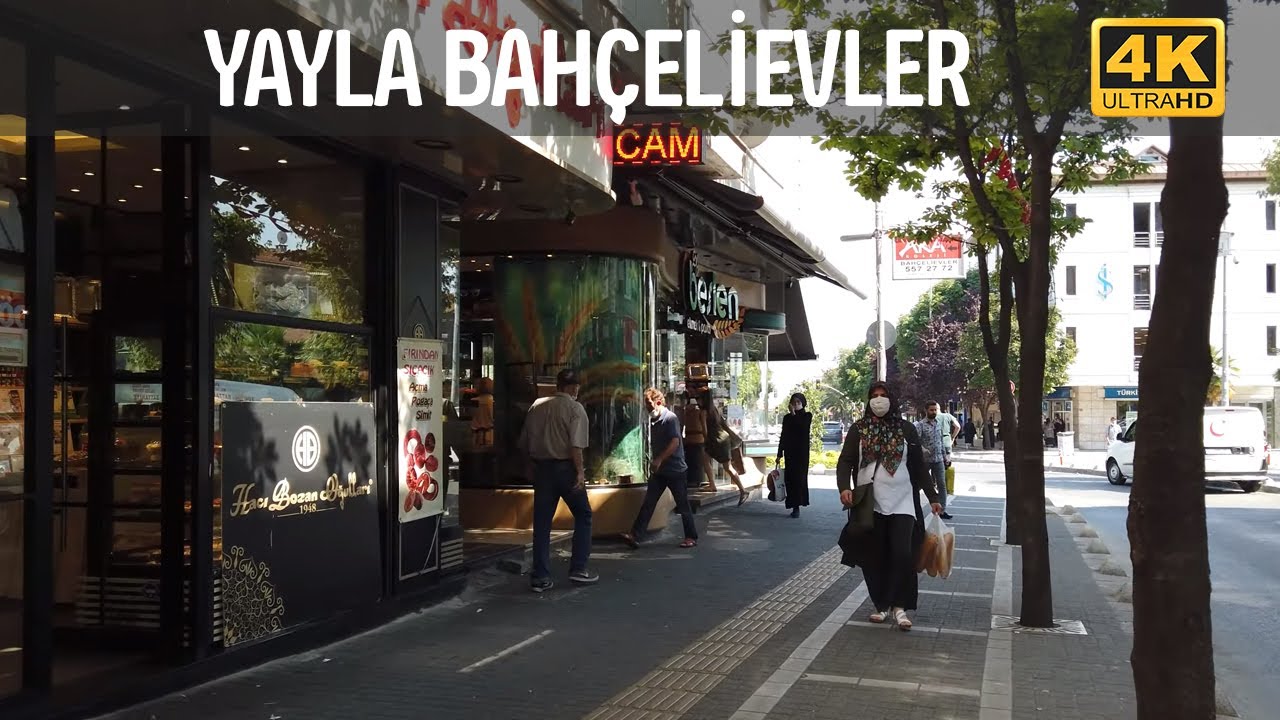 Walking Tour Of Istanbul Bahçelievler Yayla District ❤️ Streets of Istanbul ❤️ Istanbul 2020