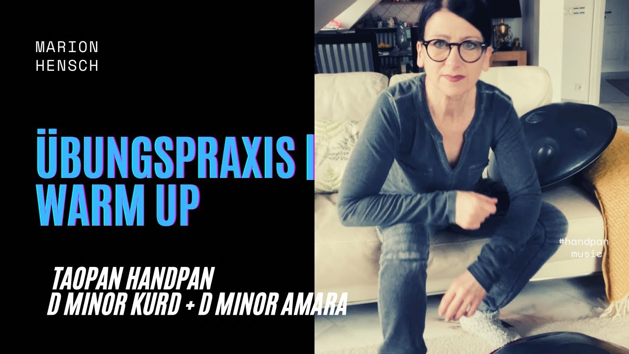 Handpan- Tutorial für Anfänger| Tonleiter| D Moll Kurd 8+1 | Warm Up #handpan #handpanworld